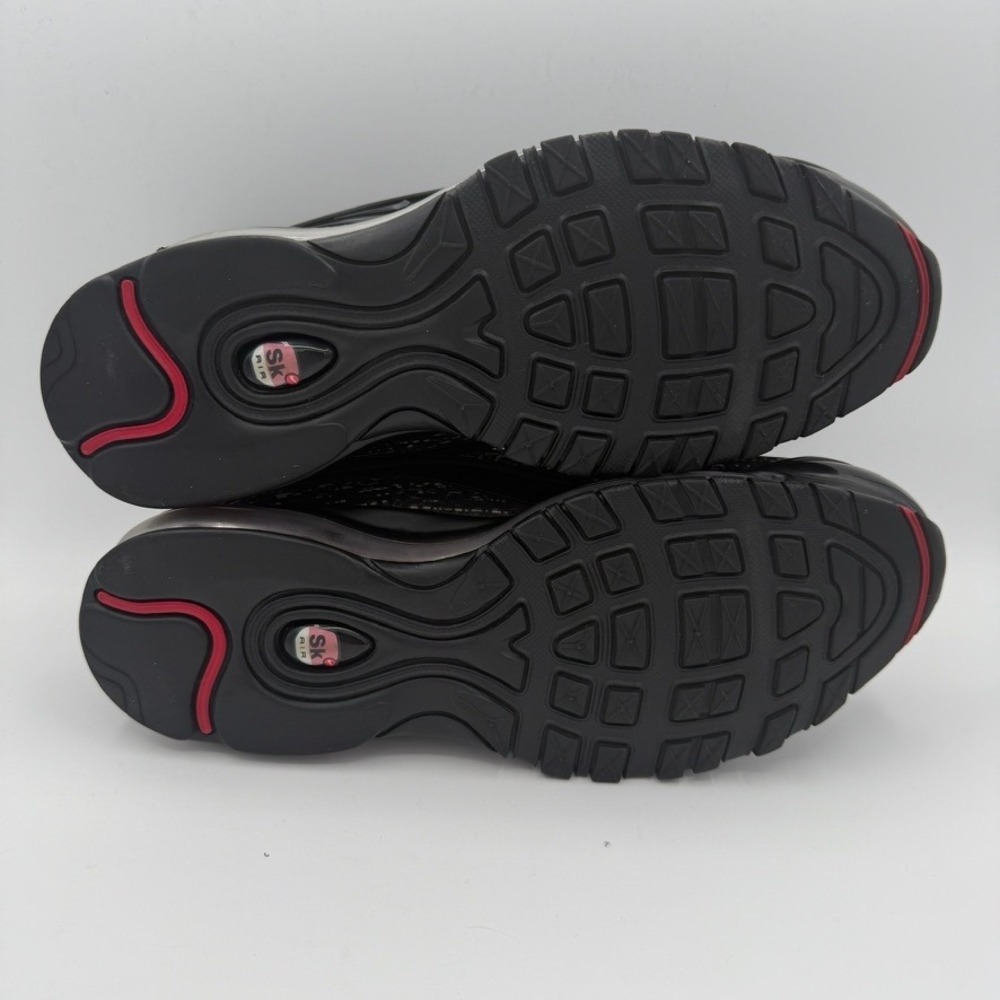 Nike Air Max Deluxe Skepta Black Deep Red Men's Running Shoes Size 9.5 - Picture 4 of 10